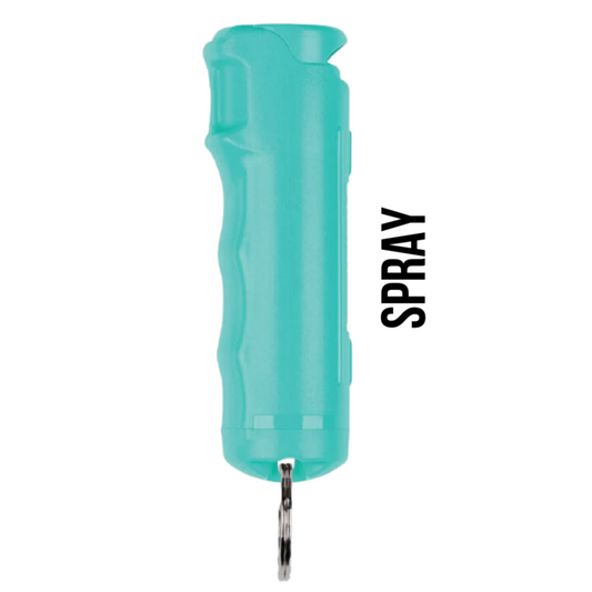 Mini spray au poivre turquoise